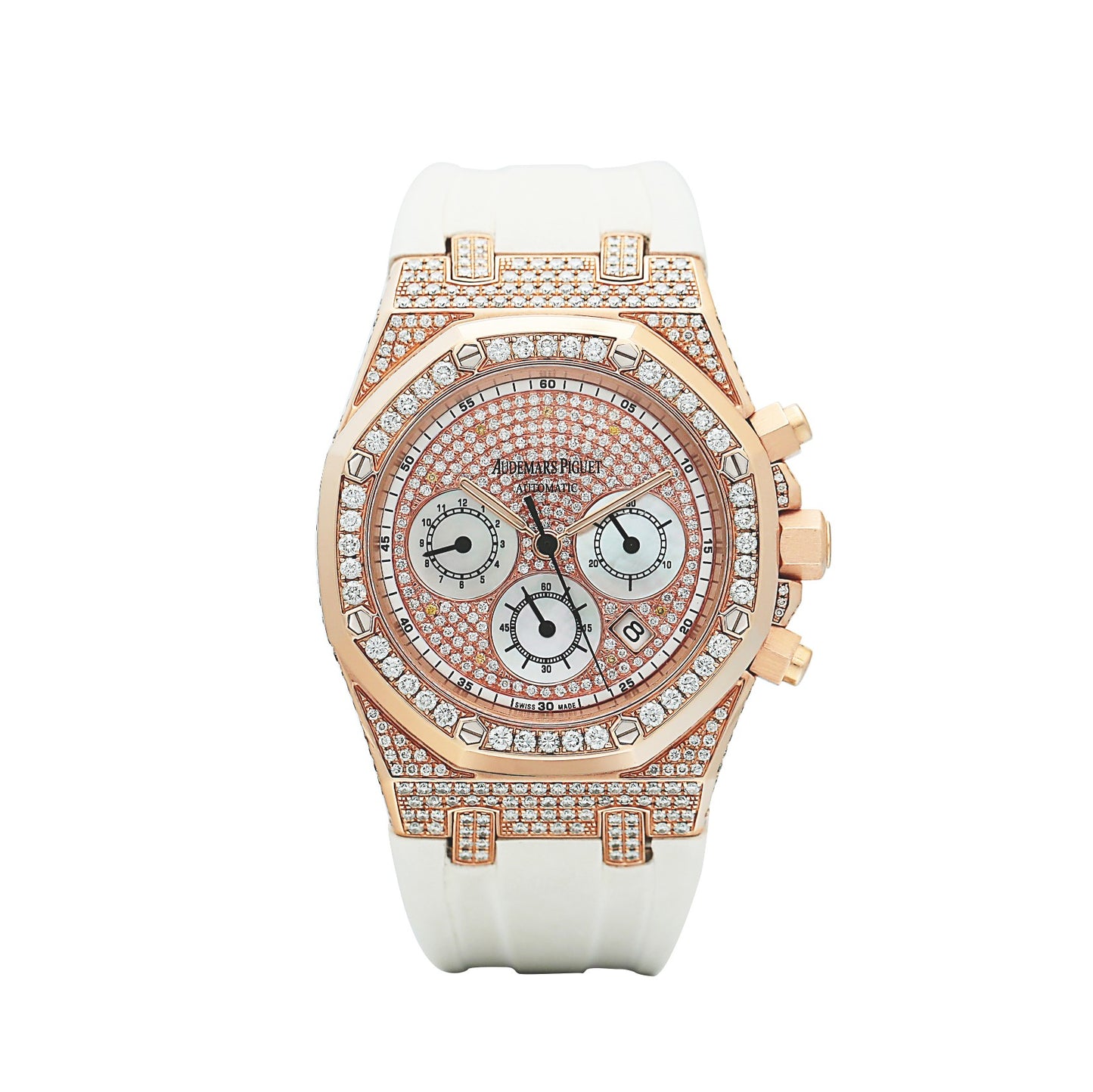 Audemars Piguet 26022OR After set diamonds Watch Only