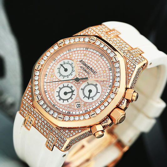 Audemars Piguet 26022OR After set diamonds Watch Only