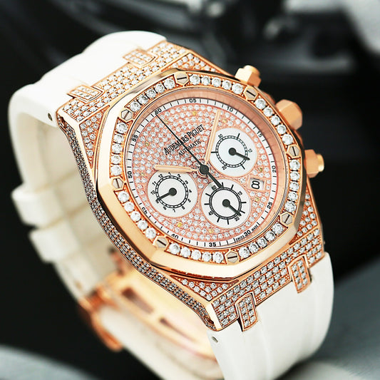 Audemars Piguet 26022OR After set diamonds Watch Only